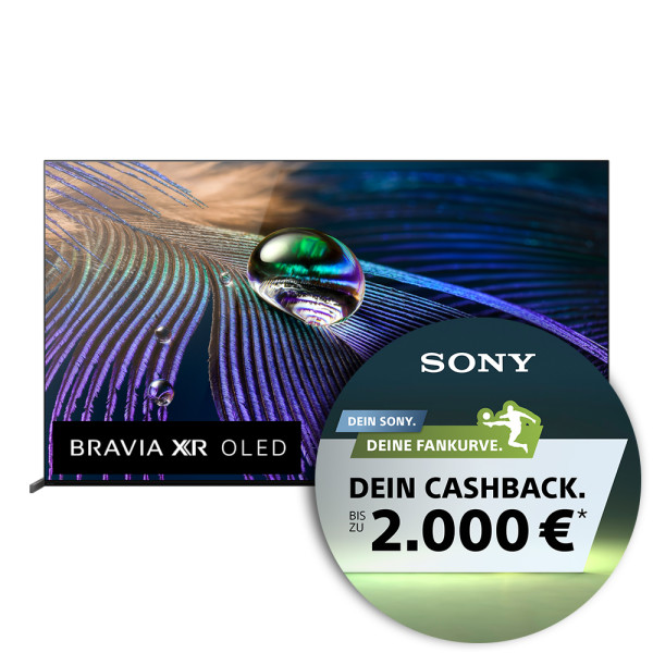 Sony Fankurve Cashback Aktion: Sony XR-83A90J OLED TV - Ansicht vorne 1