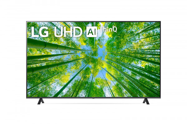 LG 75UQ80009LB - 4K UHD TV - Ansicht vorne
