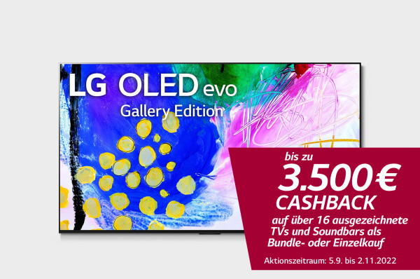 LG Cashback Aktion: LG OLED G29LA - OLED65G29LA - Ansicht vorne