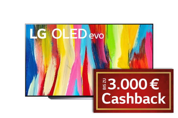 LG Weihnachts-Cashback Aktion: LG OLED C29LA - OLED83C29LA - Ansicht vorne