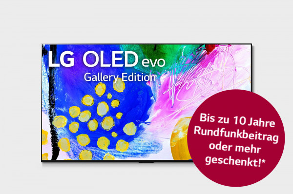 LG Rundfunkbeitrag / Cashback Aktion: LG OLED G29LA - OLED65G29LA - Ansicht vorne