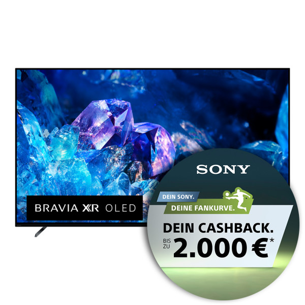 Sony Fankurve Cashback Aktion: Sony XR-55A83K OLED TV - Ansicht vorne 1