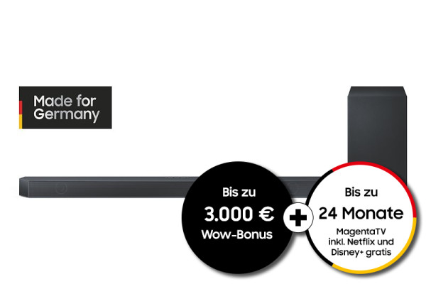 Samsung WOW-Bonus Aktion: Samsung HW-Q710GD/ZG - Ansicht vorne
