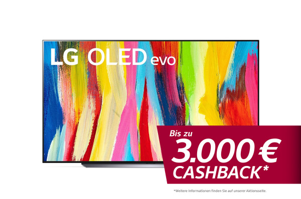 LG Cashback Aktion: LG OLED C29LA - OLED83C29LA - Ansicht vorne