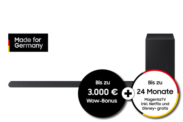 Samsung WOW-Bonus Aktion: Samsung HW-S710GD/ZG - Ansicht vorne 1