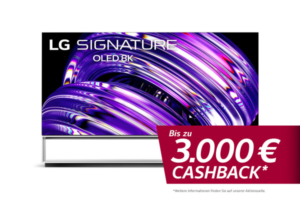 LG Cashback Aktion: LG OLED Z29LA - OLED77Z29LA - Ansicht vorne