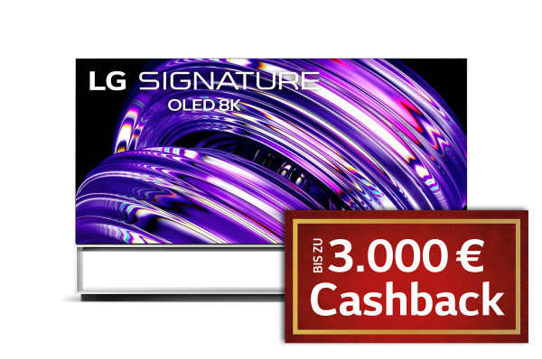 LG Weihnachts-Cashback Aktion: LG OLED Z29LA - OLED88Z29LA - Ansicht vorne