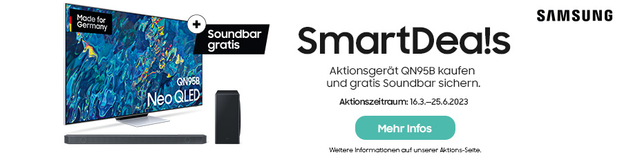 Samsung Smart Deals – Gratis Soundbar 